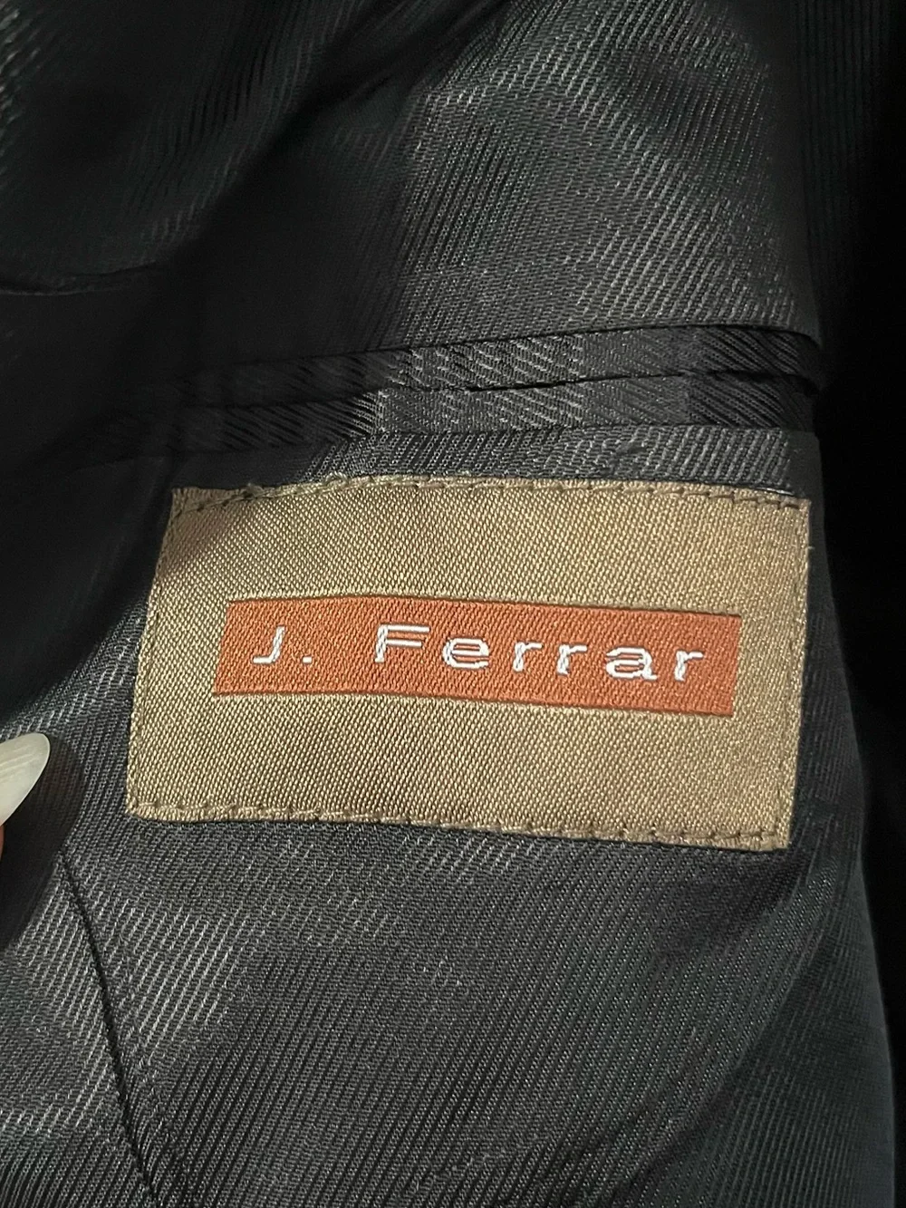 J. Ferrar size 48R men’s vintage blazer black